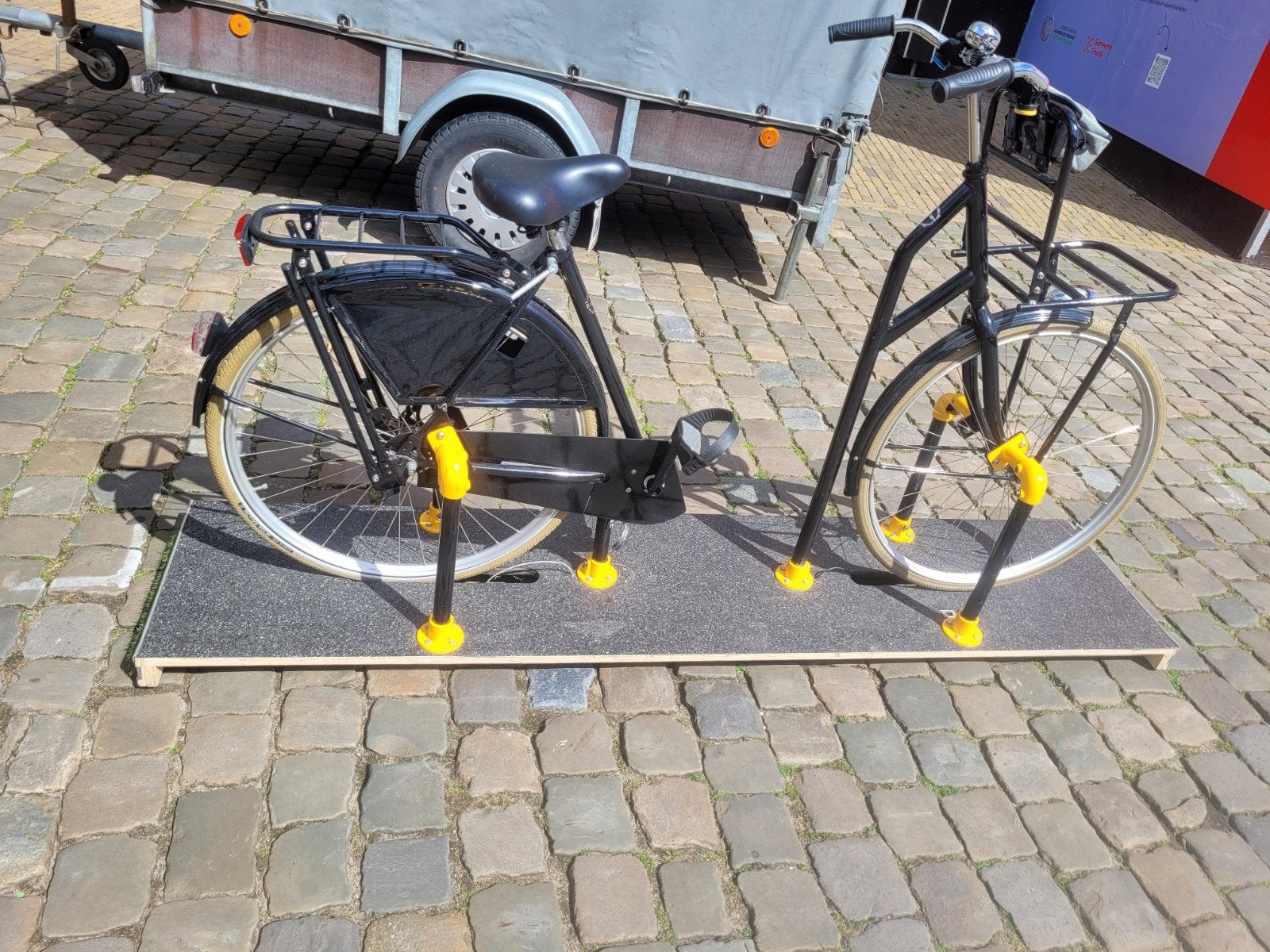 Hometrainer Omafiets - Zonder snoer, in 2 delen, Ophalen of Verzenden