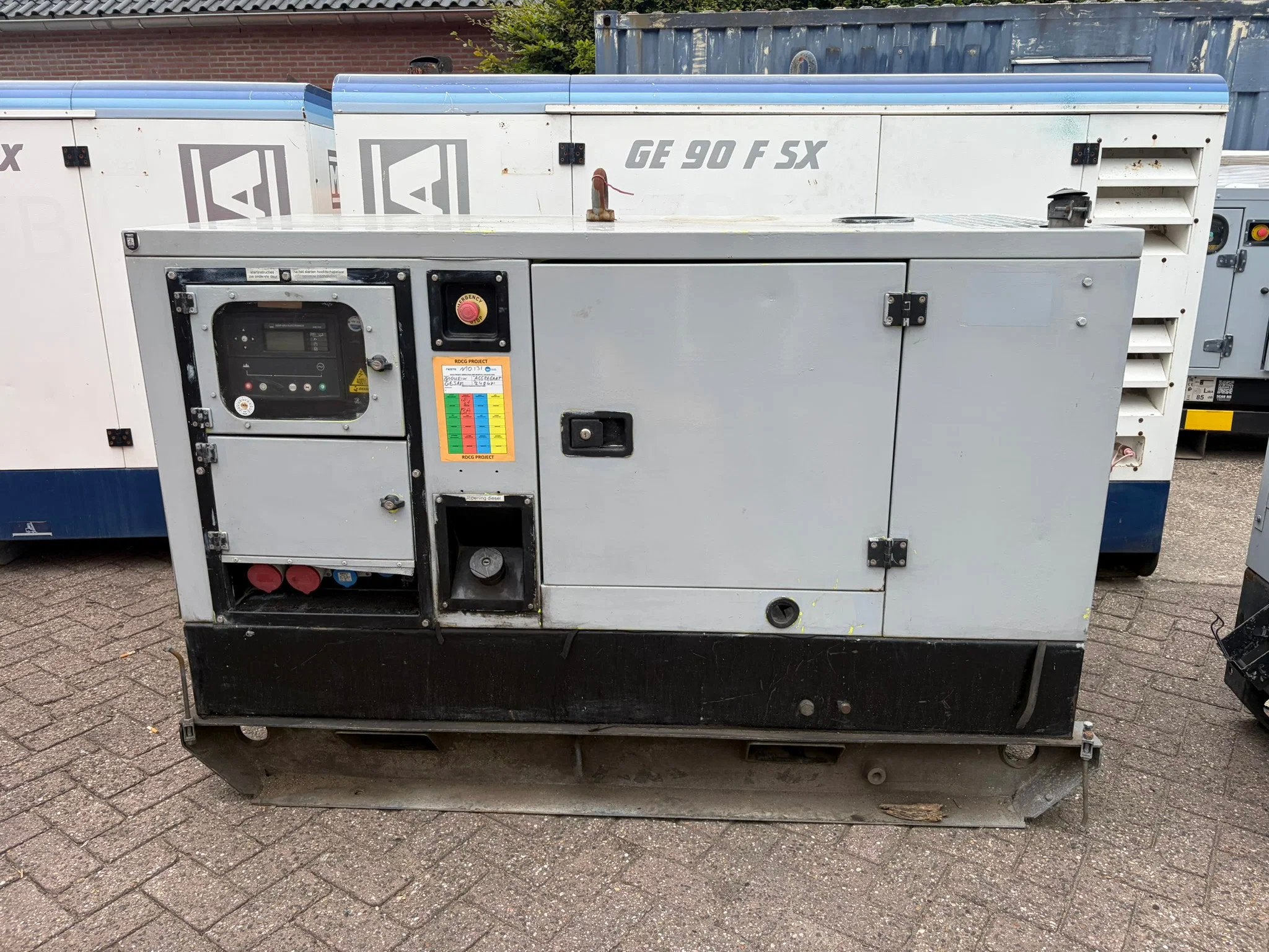 GESAN Perkins 20 kVA aggregaat generatorset