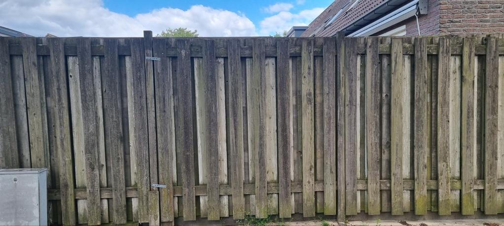 Gratis schuttingen, Tuin en Terras, Schuttingen, Ophalen, Minder dan 3 meter, Hout, 1 tot 2 meter