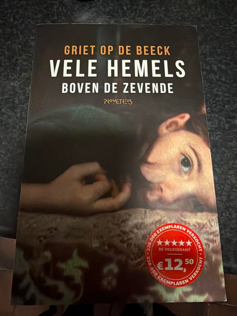 HK. Griet Op de Beeck - Vele hemels boven de zevende, Boeken, Ophalen of Verzenden, Zo goed als nieuw, Griet Op de Beeck