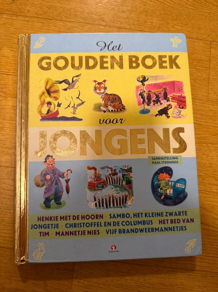 Het gouden boek voor jongens, Ophalen of Verzenden, Zo goed als nieuw, Sprookjes