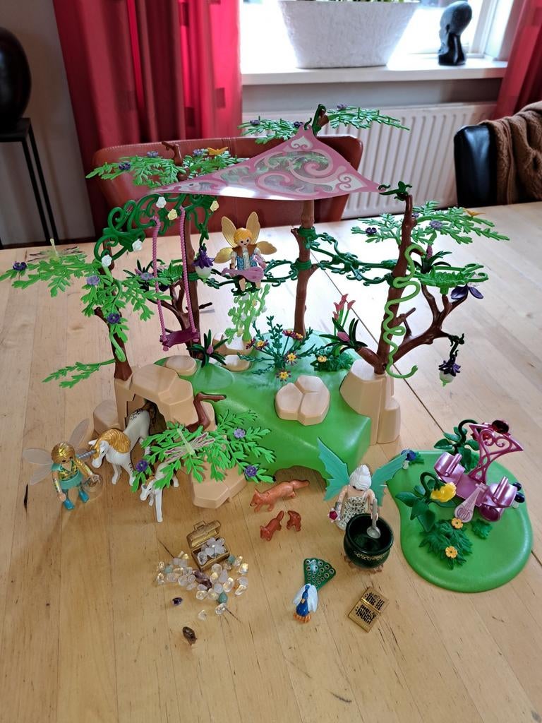 Playmobil elfentuin, Ophalen of Verzenden, Zo goed als nieuw