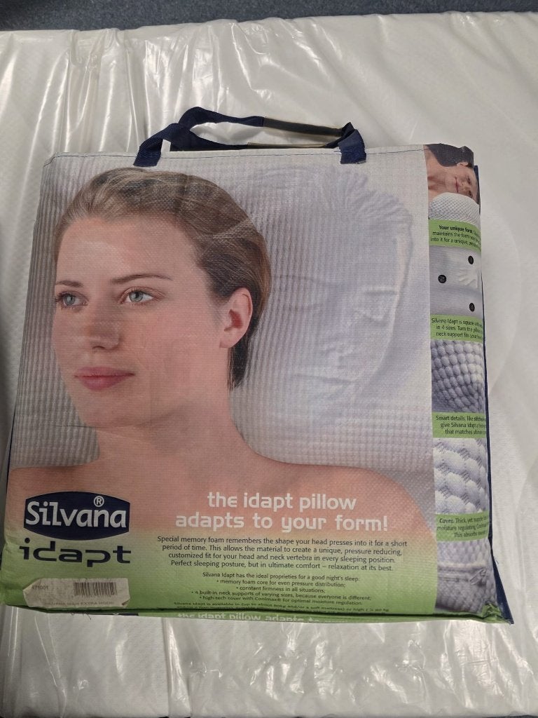 2x Silvana Idapt hoofdkussens, Eenpersoons, Nieuw, Ophalen of Verzenden, Info@slaapkamerweb.nl