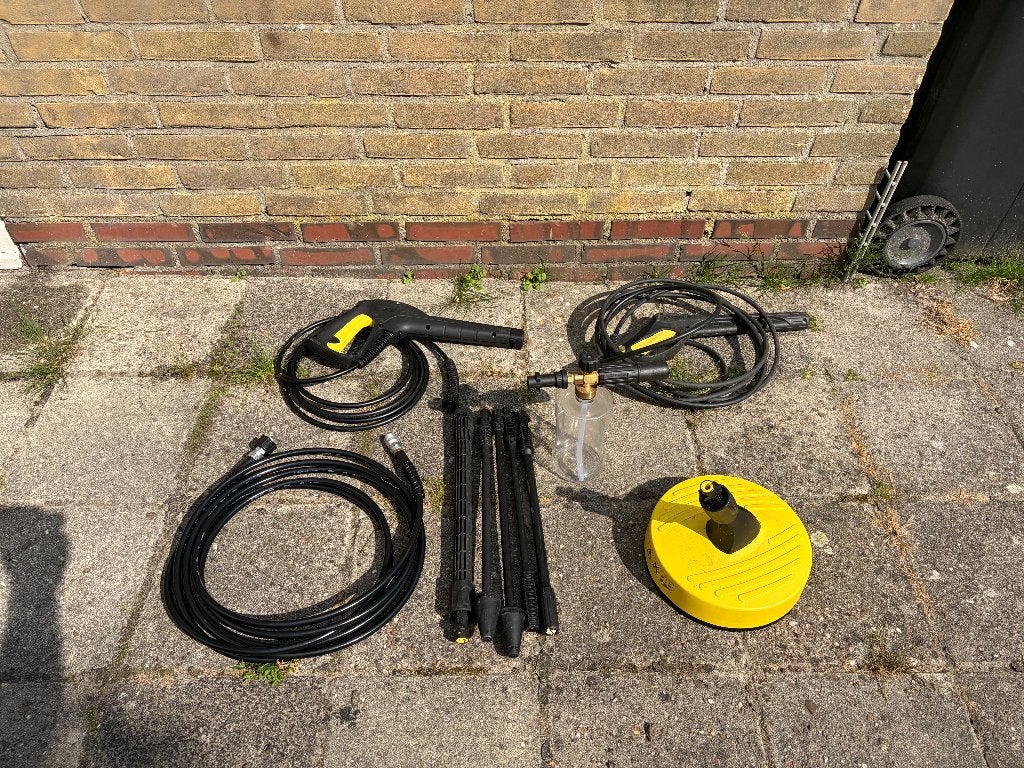 Kärcher K2 Accessoires Set Stipt Polish Point Foamlans, Zo goed als nieuw, Compleet Set, Elektrisch, Karcher