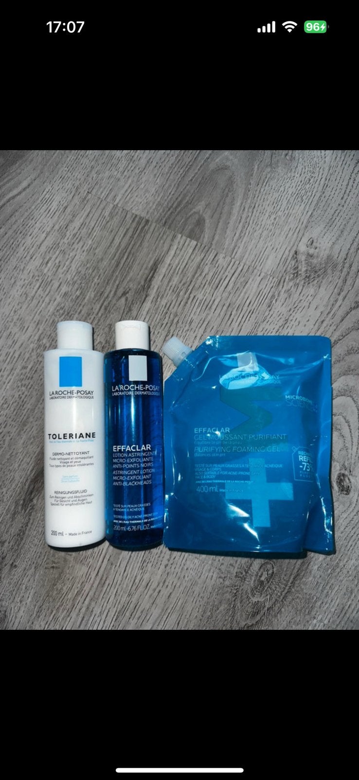 La Roche-Posay Lotion, foaming gel & reinigingslotion, Ophalen of Verzenden, Nieuw, Gehele gezicht, Reiniging