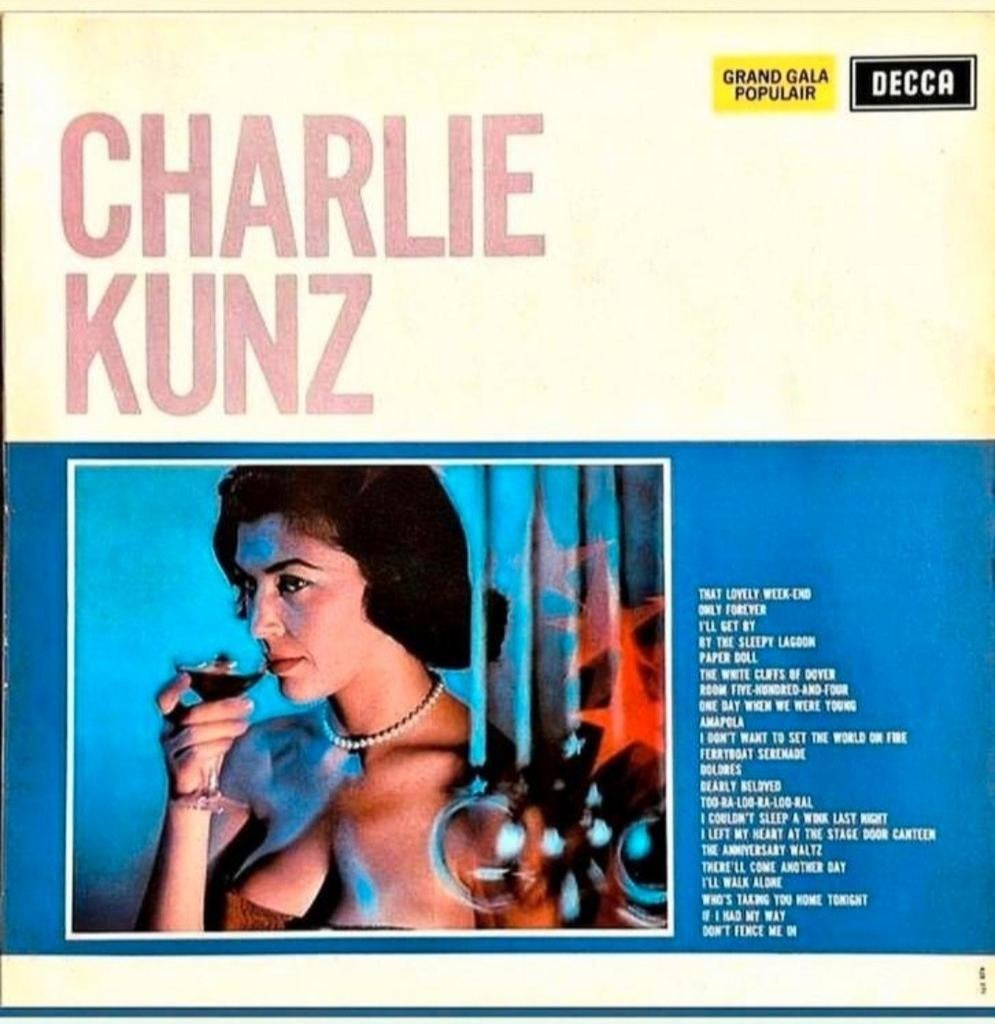 LP  CHARLIE KUNZ - Grand Gala Popular (), Ophalen of Verzenden, Gebruikt, 12 inch