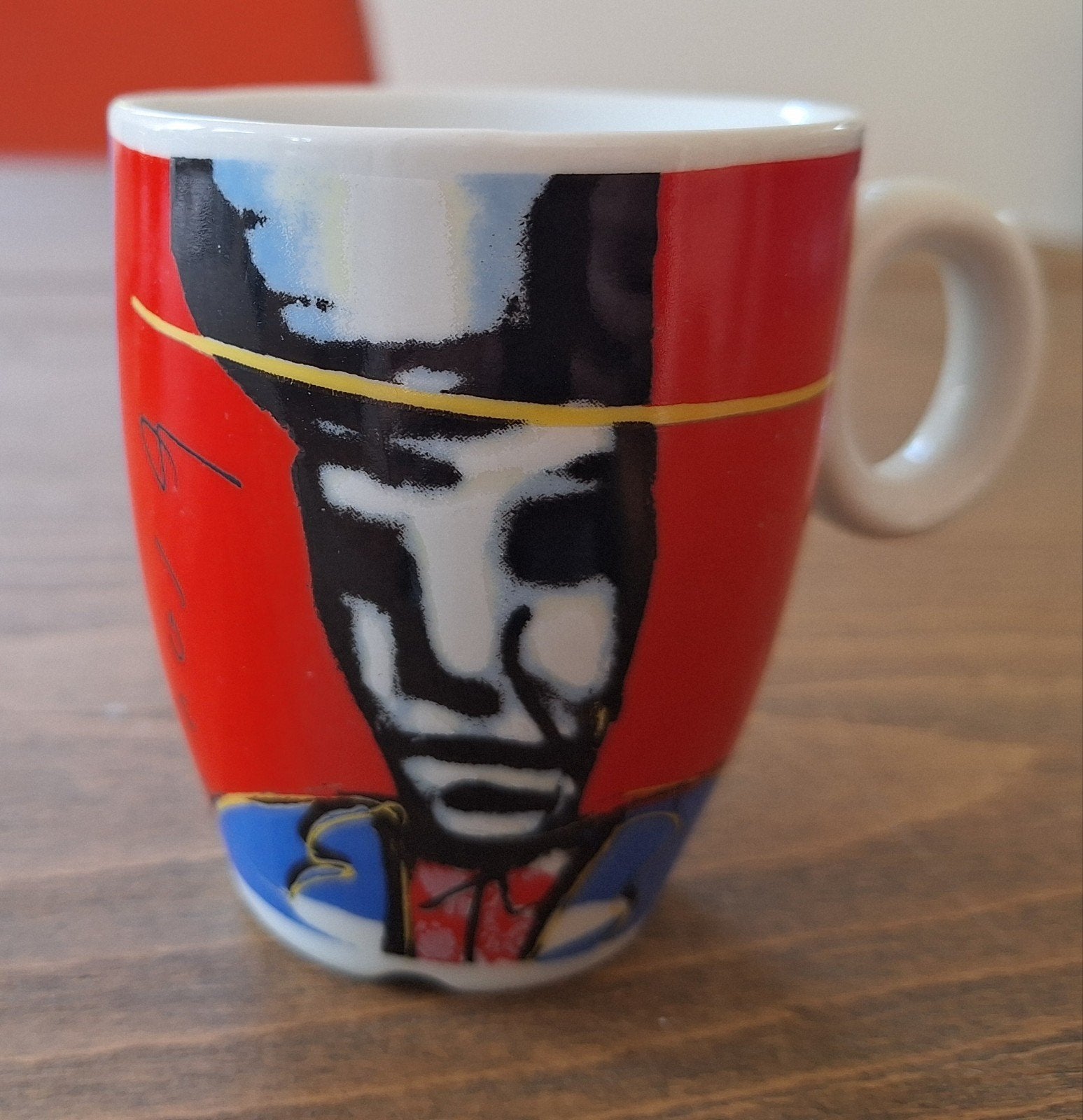 Koffiekop / mok - Herman Brood, Huis en Inrichting, Keuken | Servies, Ophalen of Verzenden, Zo goed als nieuw, Kop(pen) en/of Schotel(s)