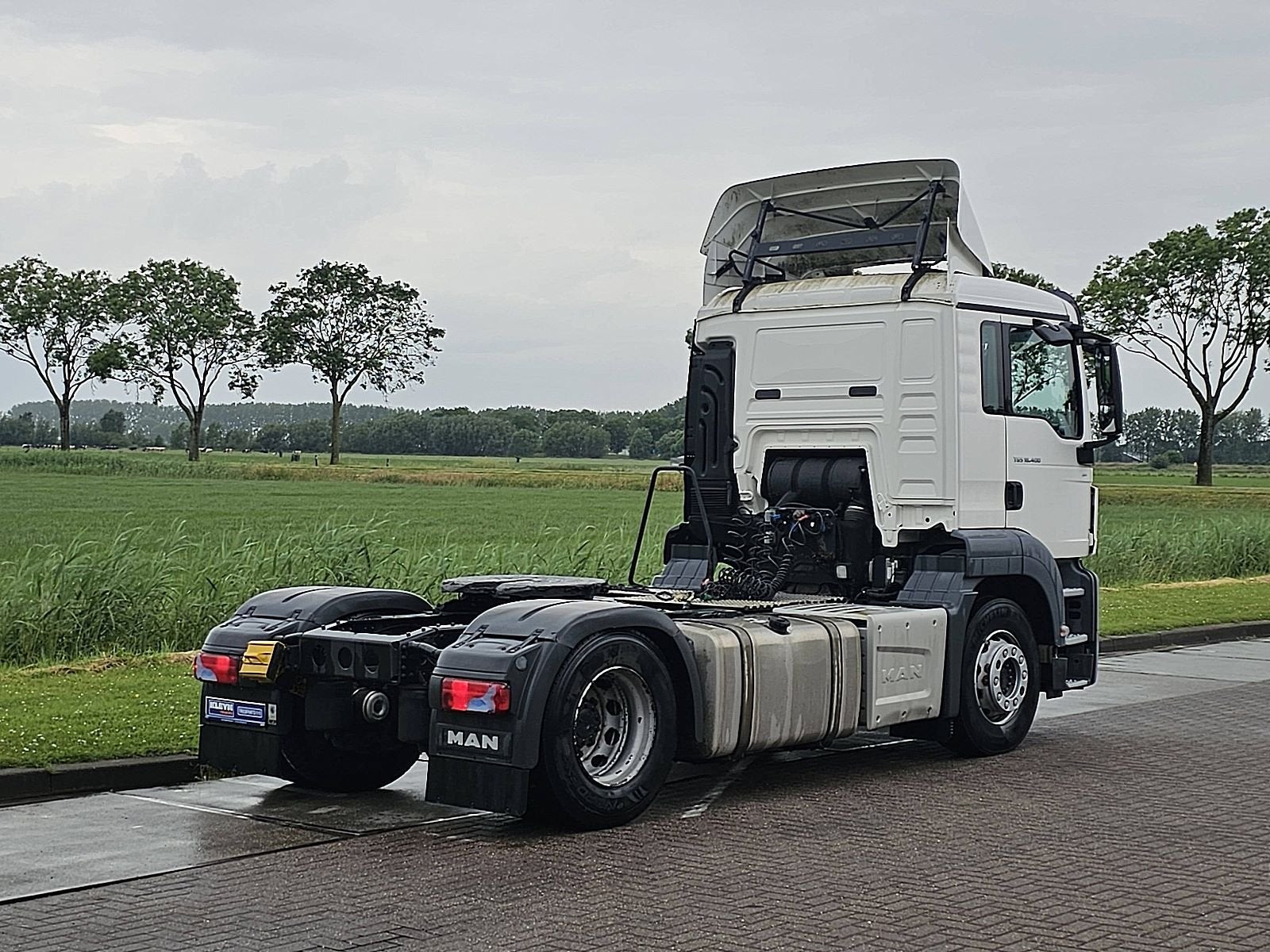 M.A.N. 18.400 TGS day cab 265tkm, Auto's, Automaat, Euro 6, MAN, Wit