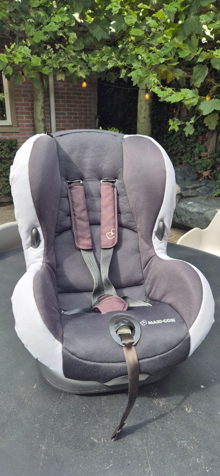 Maxi-Cosi Priori SPS Autostoel - Zwart/Grijs (9-18kg), Kinderen en Baby's, Ophalen, 9 t/m 18 kg, Maxi-Cosi, Autogordel