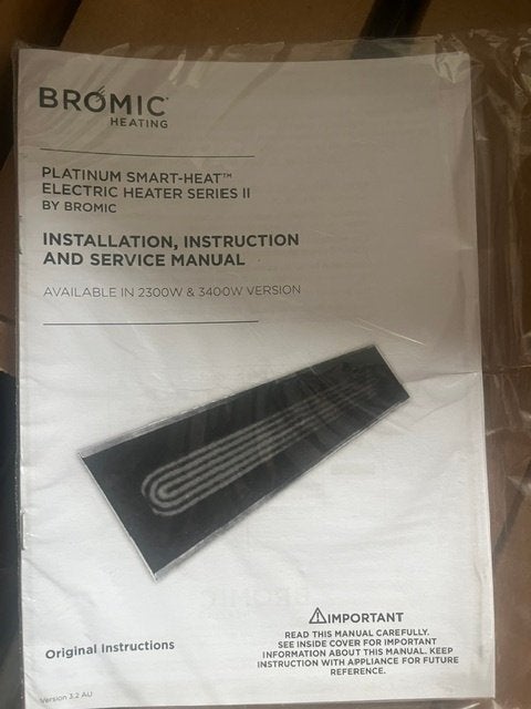 Bromic heater, Ophalen, Nieuw, Elektrisch