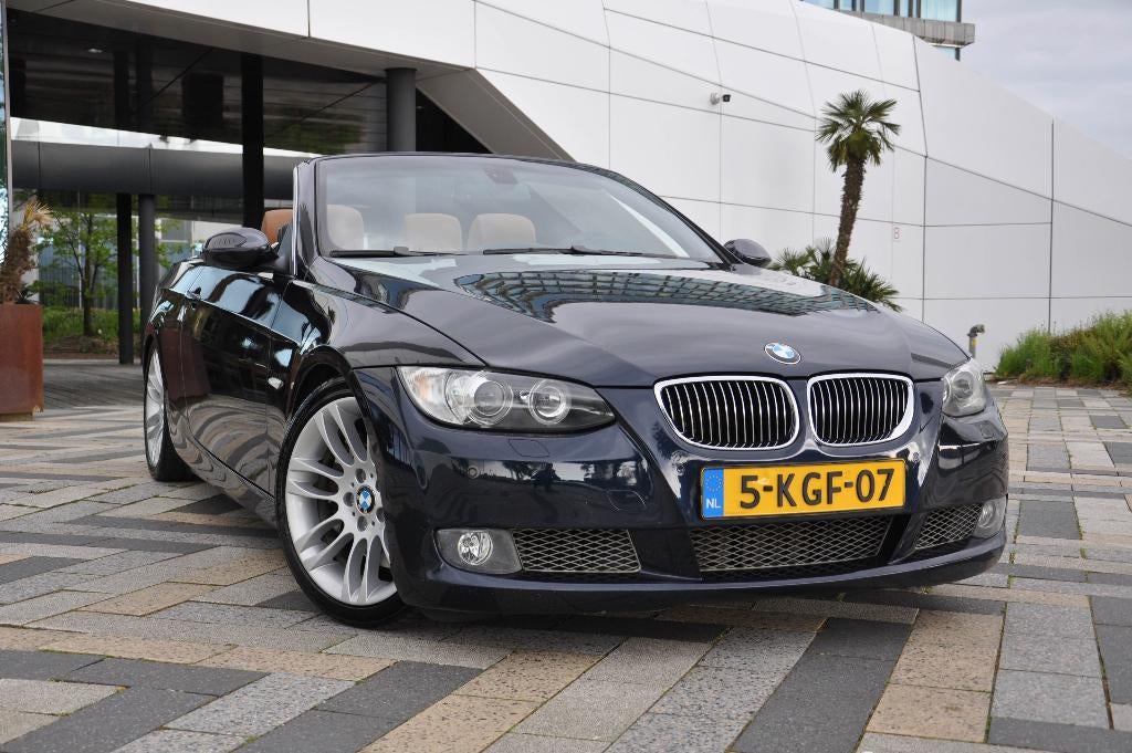 BMW 3-Serie 335i E93 Cabrio, Handbak, Veel opties, Uniek, Achterwielaandrijving, Cabriolet, Bruin, Handgeschakeld