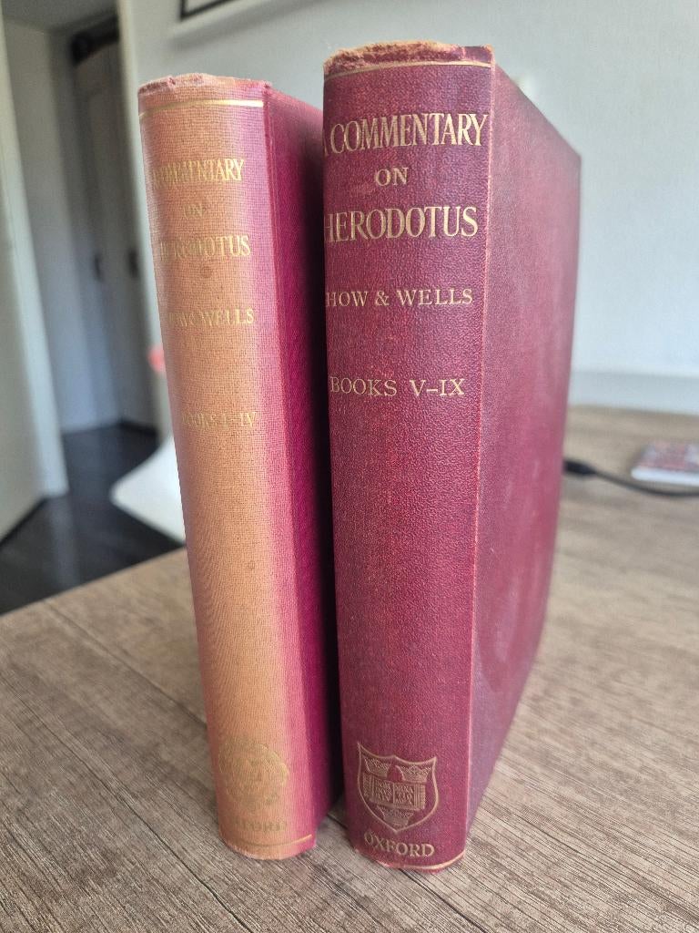 Klassieke talen: A Commentary on Herodotus (2 delen), Gelezen, 14e eeuw of eerder, Europa, Ophalen of Verzenden