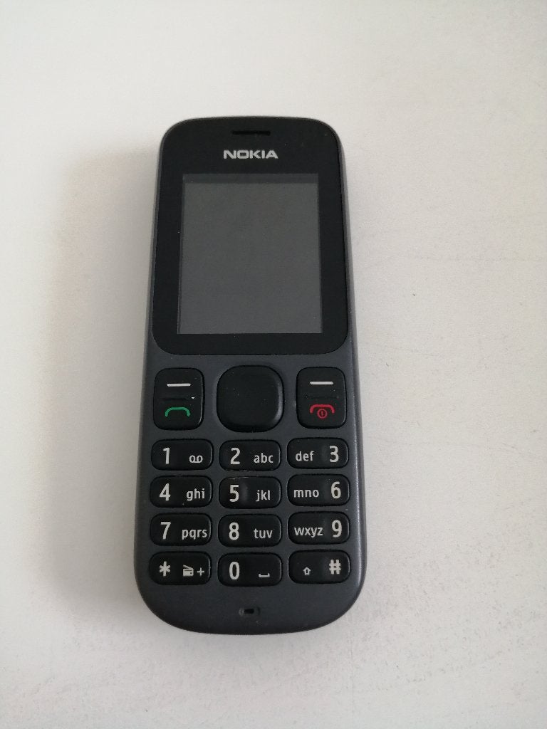 WEG=WEG!!! VOOR ONDERDELEN/LIEFHEBBER NOKIA 100 BLACK GSM, Verzenden, Gebruikt, Geen camera, Klassiek of Candybar