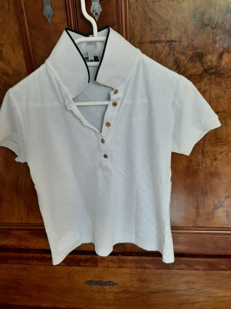 Pringle witte polo M, Maat 38/40 (M), Wit, Ophalen of Verzenden, Zo goed als nieuw