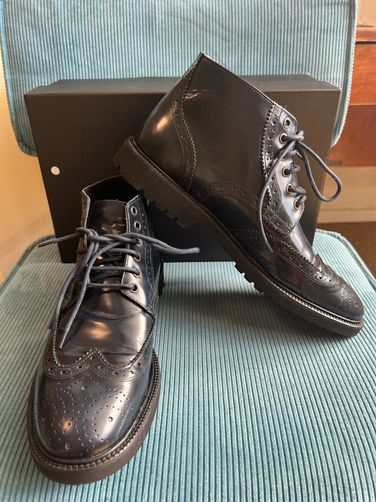 Baldinini heren boots, Ophalen of Verzenden, Zo goed als nieuw, Blauw, Boots