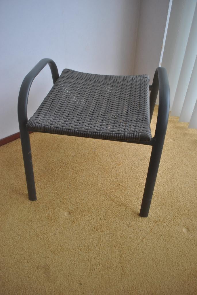 Voetenbankje tuin, Tuin en Terras, Tuinmeubel-accessoires, Ophalen, Gebruikt