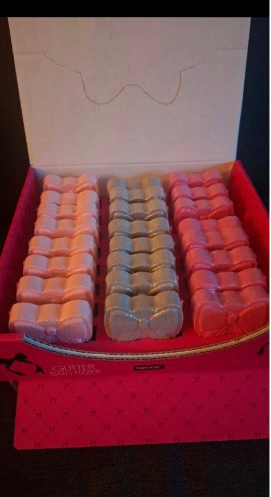 Doos met glitter bath bombs (advr 103), Ophalen of Verzenden, Nieuw, Bad & Douche