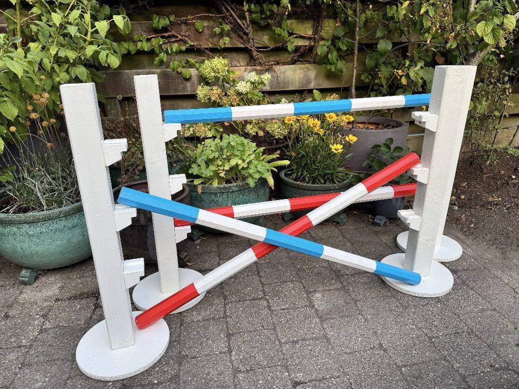 Bo-Anne Houten Springhindernis - Hobbyhorse Springhindernis, Ophalen, Gebruikt