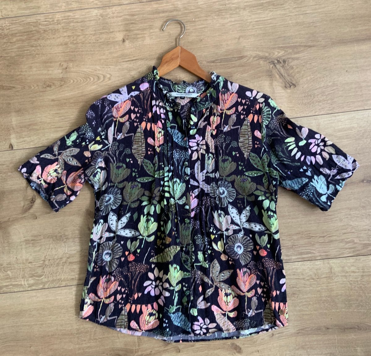 Pom amsterdam blousje korte mouw, Kleding | Dames, Blouses en Tunieken, Ophalen of Verzenden, Zo goed als nieuw