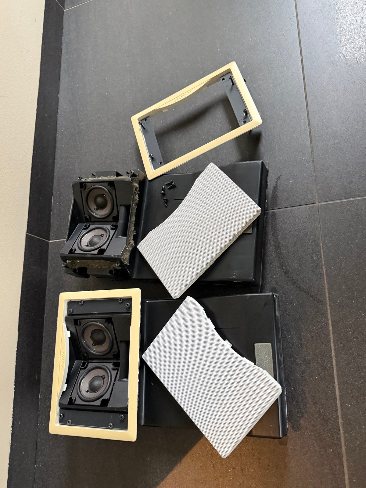 Bose 191 In-Wall/Ceiling Speakers - Plafondluidsprekers, Gebruikt, Overige typen, Ophalen of Verzenden, Bose