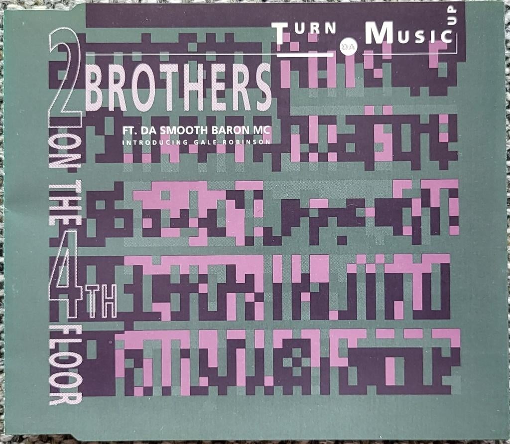 2 Brothers on the 4th floor - Turn Da Music Up, Maxi-single, Dance, Ophalen of Verzenden, Zo goed als nieuw