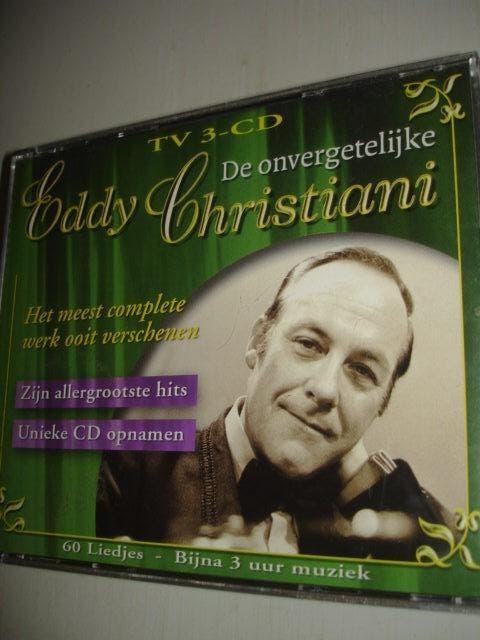 Eddy Christiani- De Onvergetelijke- 59 Hits- 3-CD- (NIEUW), Verzenden, Nieuw in verpakking, Levenslied of Smartlap