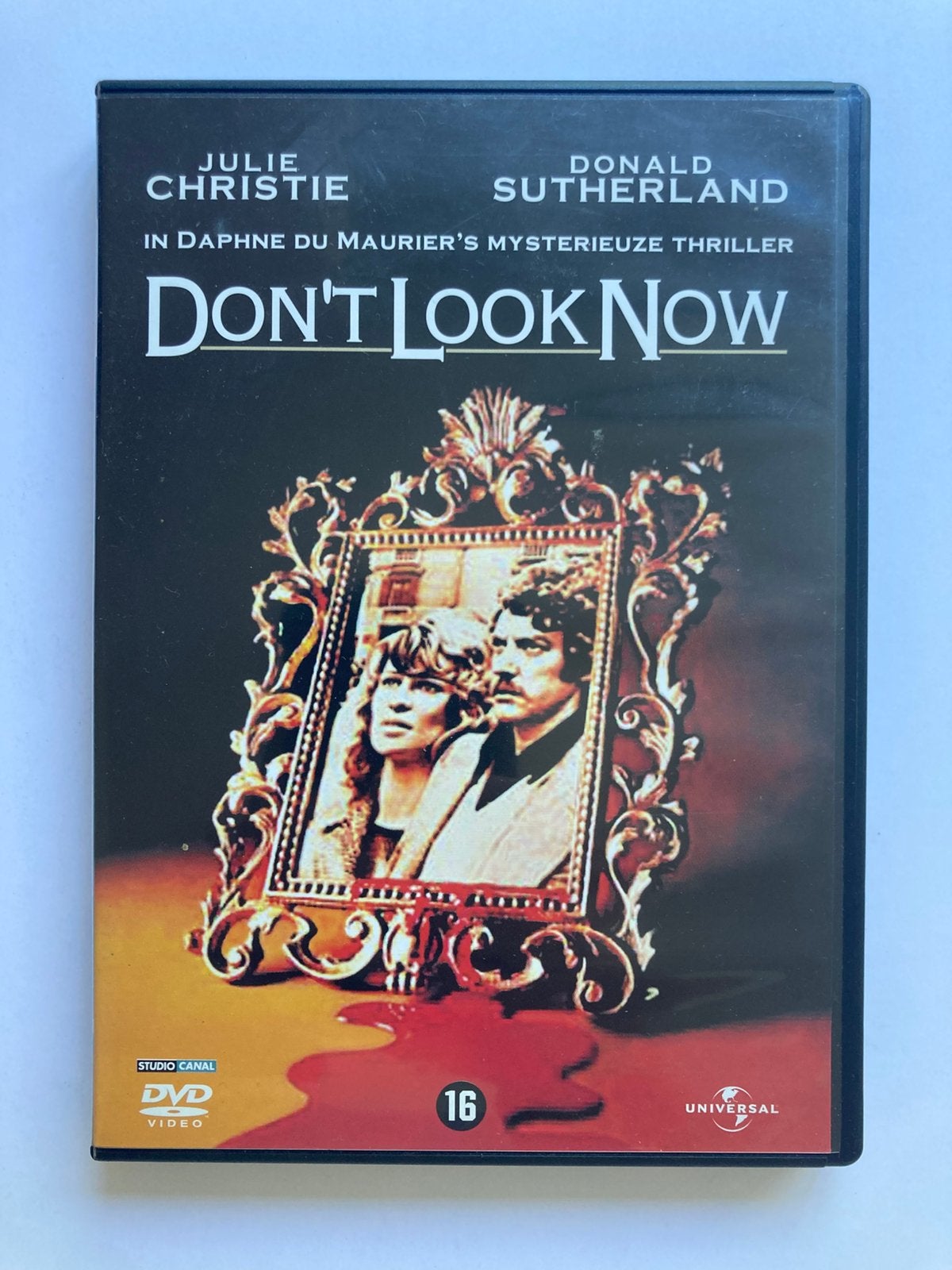 Don’t Look Now, 1973 / DVD / Donald Sutherland 1935 - 2024, Horror, 1960 tot 1980, Engels, Vanaf 16 jaar