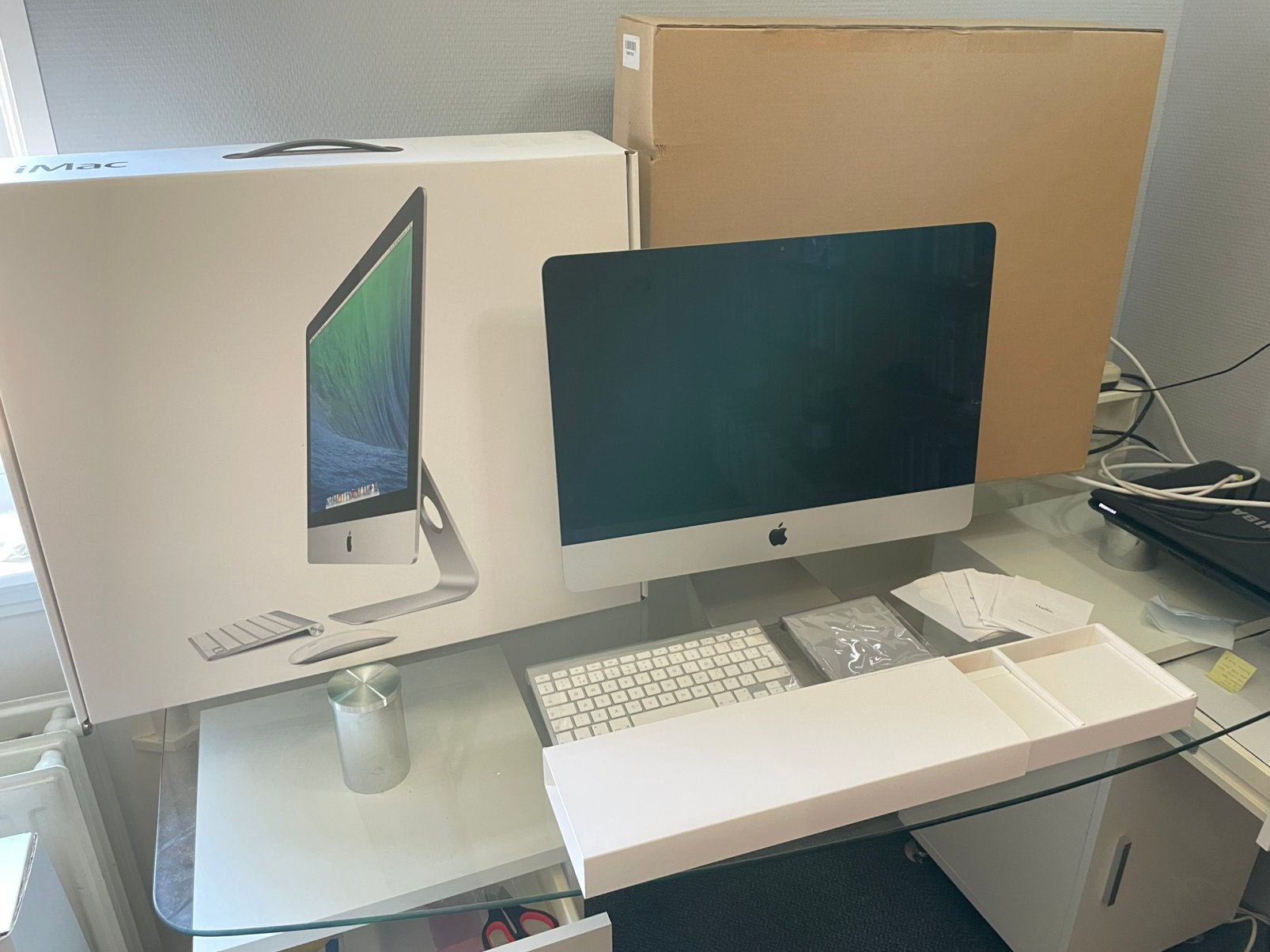 iMac 21.5" i7 Topmodel | 16GB | Dual-Drive SSD | Met Dozen, Computers en Software, Apple Desktops, Ophalen, HDD en SSD, 128GB+1TB