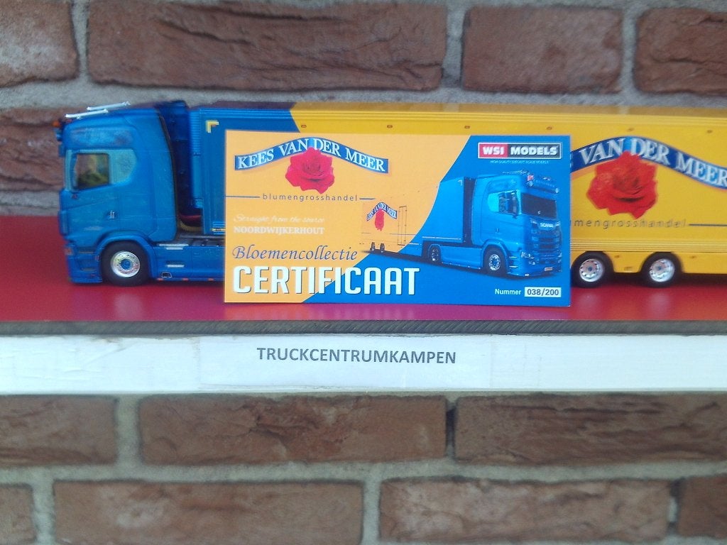 WSI  Scania  S  Highline  van  Kees  van  der  Meer., Ophalen of Verzenden, Nieuw, Bus of Vrachtwagen, Wsi
