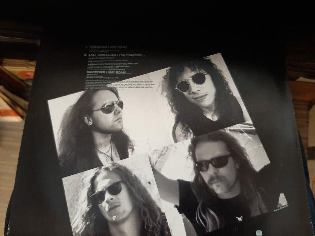 Metallica ‎– Wherever I May Roam -3track 12", 33⅓RPM MAXI, Cd's en Dvd's, Vinyl Singles, Ophalen, Gebruikt, Maxi-single, 12 inch
