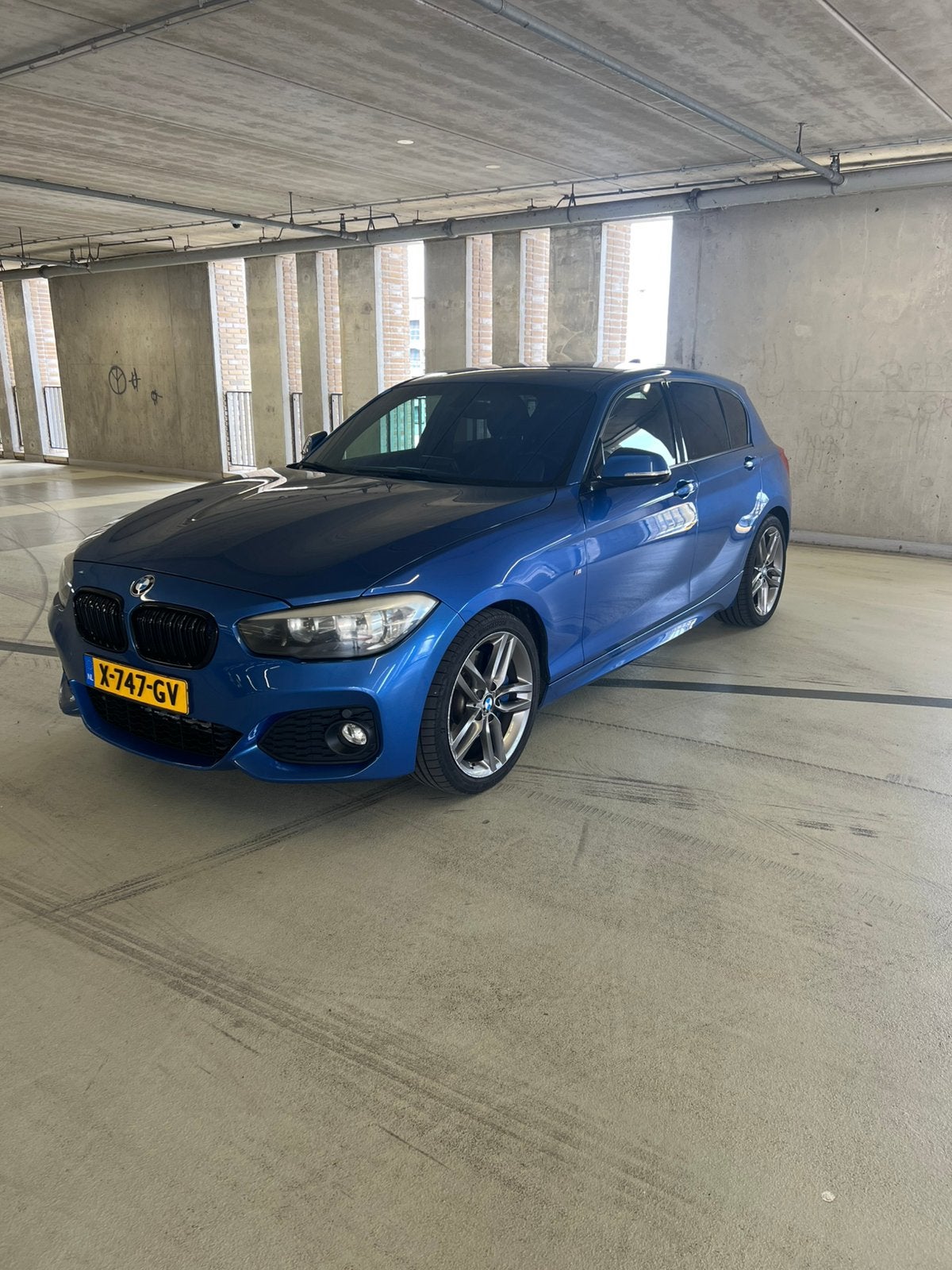 BMW 1-Serie 2.0 120D 5DR Xdrive AUT 2016 Blauw, 1995 cc, Blauw, LED verlichting, Diesel