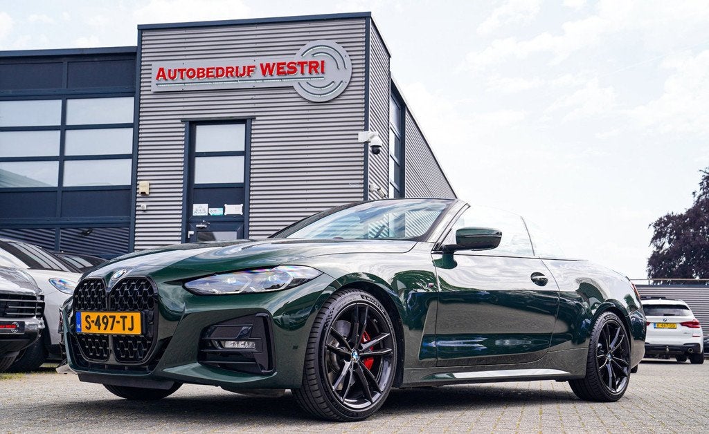 BMW 4-serie Cabrio 430i High Executive |Sanremo green | Lase, Auto's, Automaat, 1998 cc, Achterwielaandrijving, Gebruikt