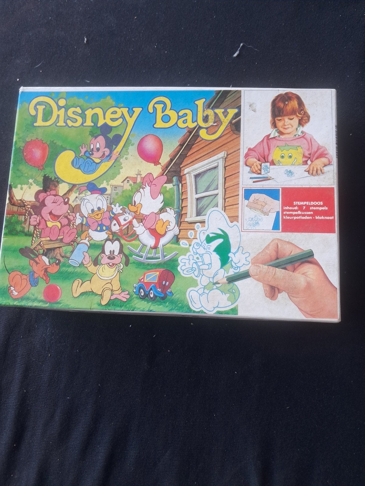 Disney Baby Stempeldoos - Vintage Knutselset, Ophalen of Verzenden, Gebruikt, Knutselen