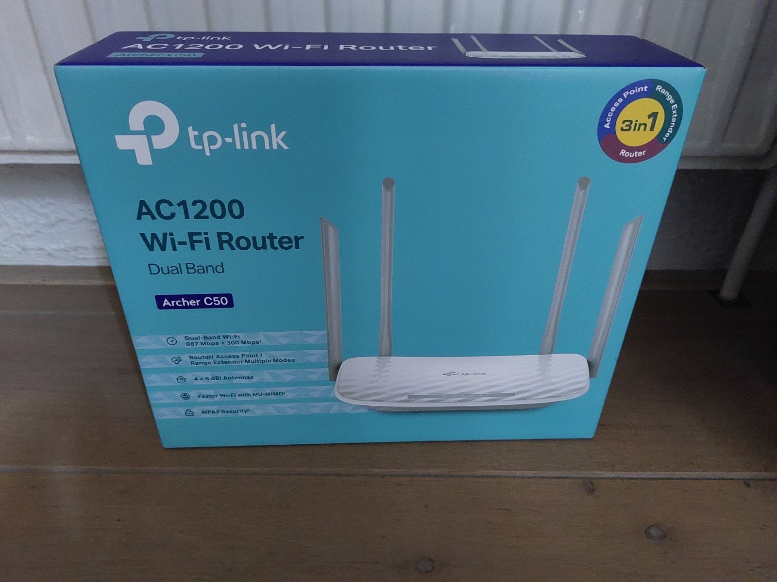 TP-Link AC1200 Wi-Fi Router Dual Band Archer C50, Ophalen, Zo goed als nieuw, Router, TP-Link
