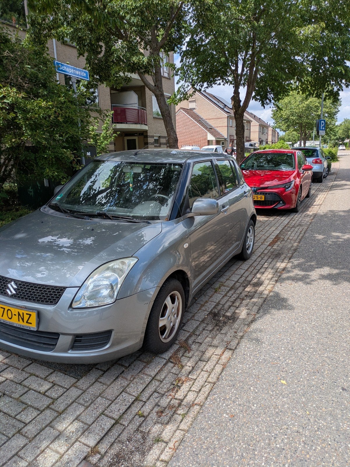 Suzuki Swift 1.3 5D 2009 Grijs, Auto's, Suzuki, Voorwielaandrijving, Stof, 40 €/maand, Zwart