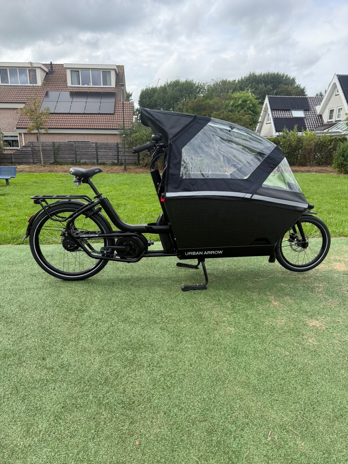 Nette Urban Arrow bakfiets | Bosch 500Wh | Snaar | enviolo, Ophalen, 4 kinderen of meer, Gebruikt, Elektrisch