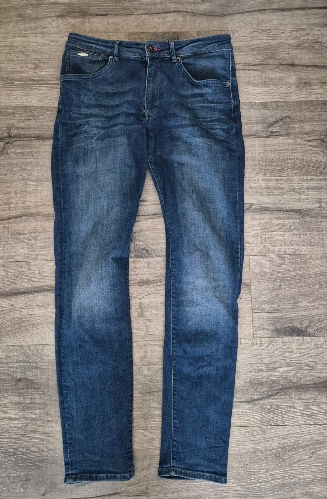 Herenbroeken: 2×Jack&Jones en 1×Petrol Industries (W32/L32), Ophalen of Verzenden, Beige
