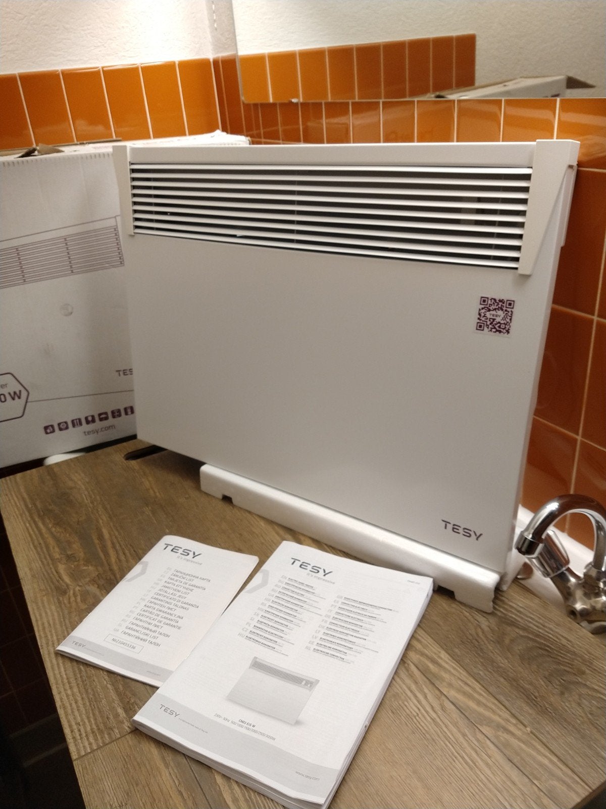 Tesy CN03 EIS W elektrische verwarming, Ophalen of Verzenden, Nieuw
