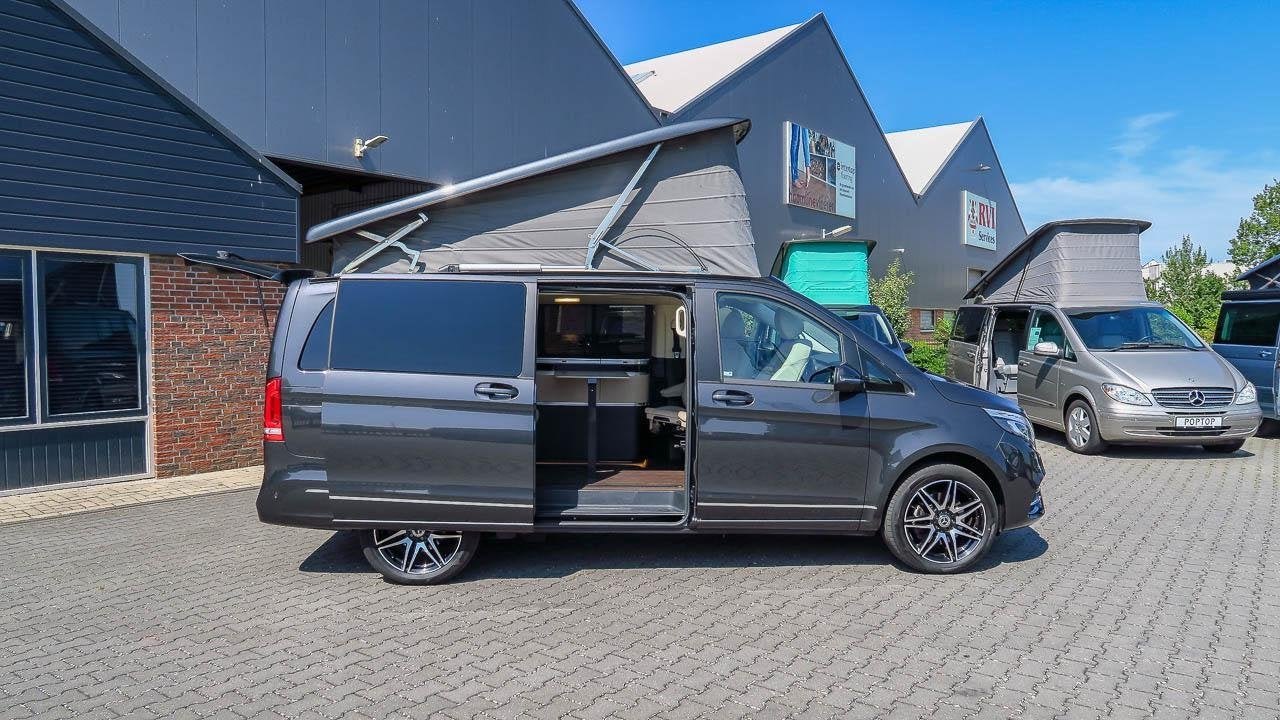 Mercedes-Benz V-Klasse Marco Polo AMG 4matic (4WD) Airmatic, Automaat, Buscamper of Camperbus, Mercedes-Benz, Bedrijf