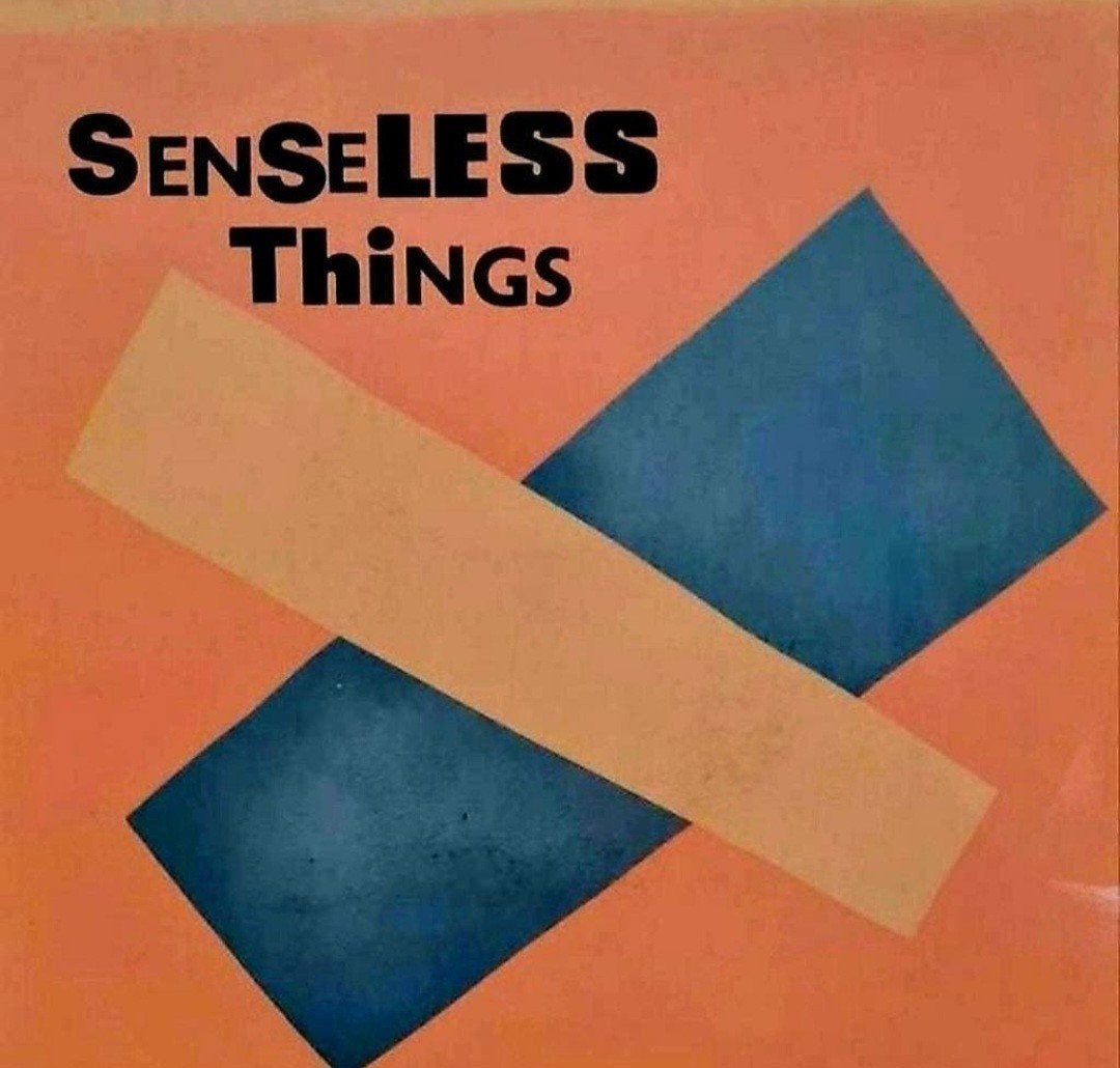 SENSELESS - THINGS, Ophalen of Verzenden, Gebruikt, Pop