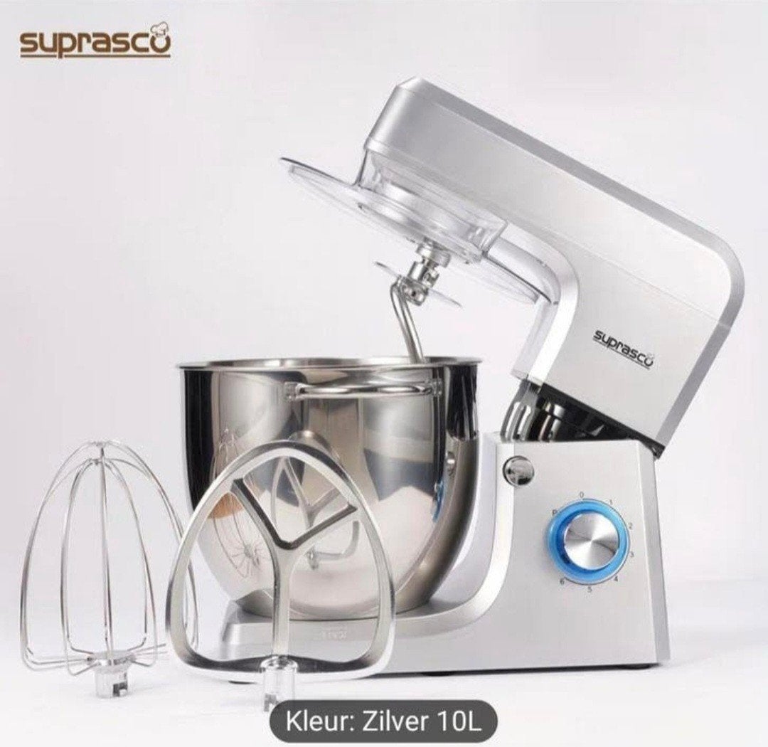 Keukenmachine nieuw in doos, 4 liter of meer, Ophalen, Nieuw, 3 snelheden of meer
