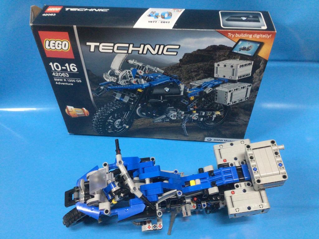 LEGO Technic BMW R 1200 GS Adventure (42063), Ophalen of Verzenden, Zo goed als nieuw, Overige typen, Overige merken