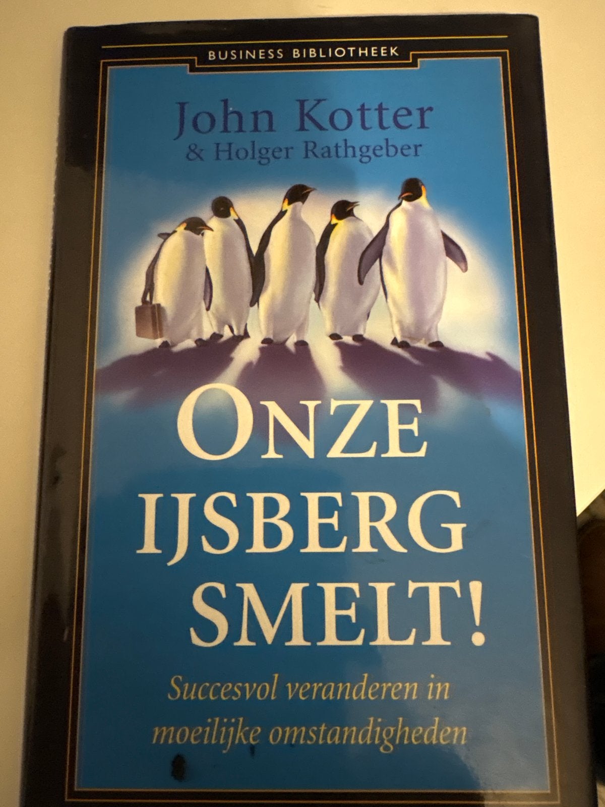 Onze IJsberg Smelt! Succesvol Veranderen - John Kotter, Ophalen of Verzenden, Zo goed als nieuw, Management