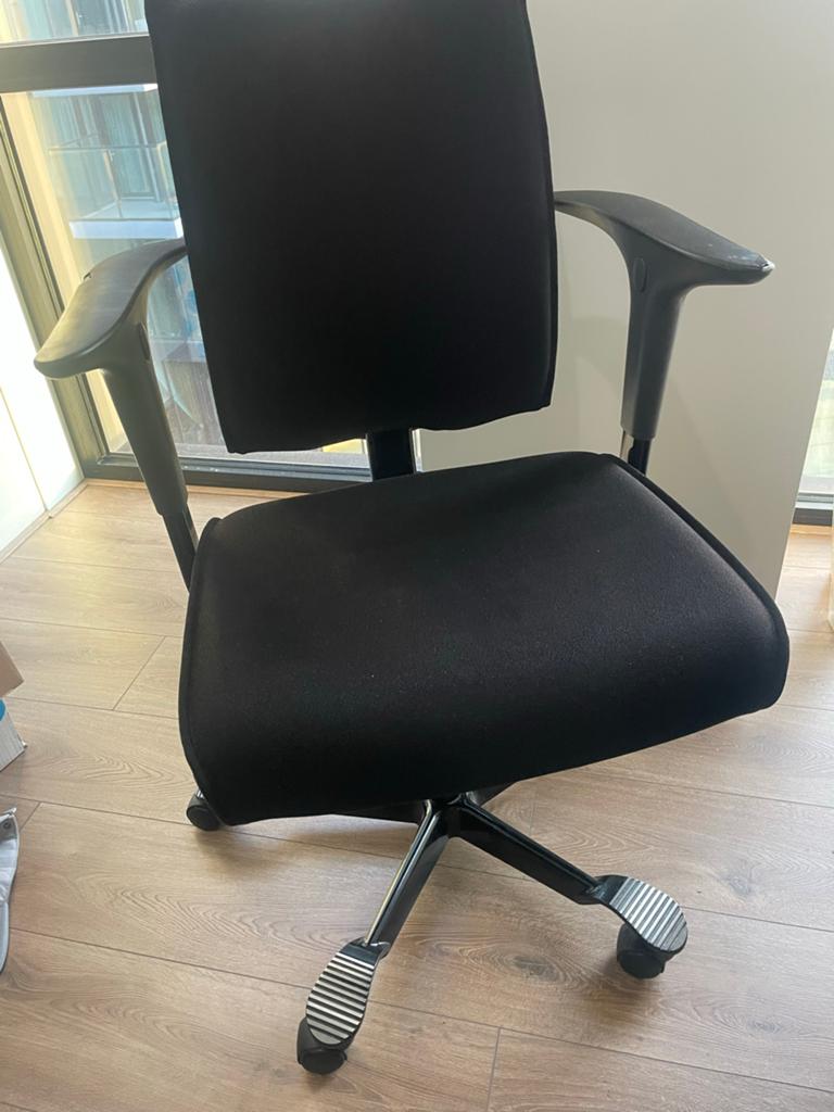 Ergonomische Bureaustoel - Zwart (HÅG H05 5400), Ophalen, Gebruikt, Zwart, Bureaustoel