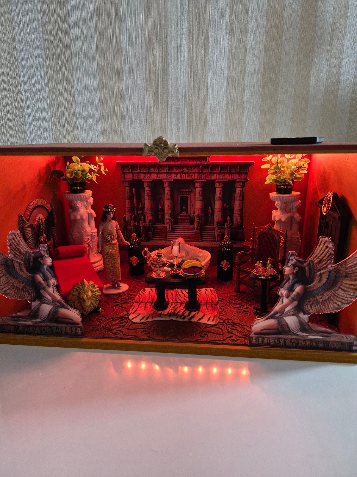 Mooie Poppenhuis Roombox, Verzamelen, Poppenhuizen en Toebehoren, Ophalen of Verzenden, Poppenhuis