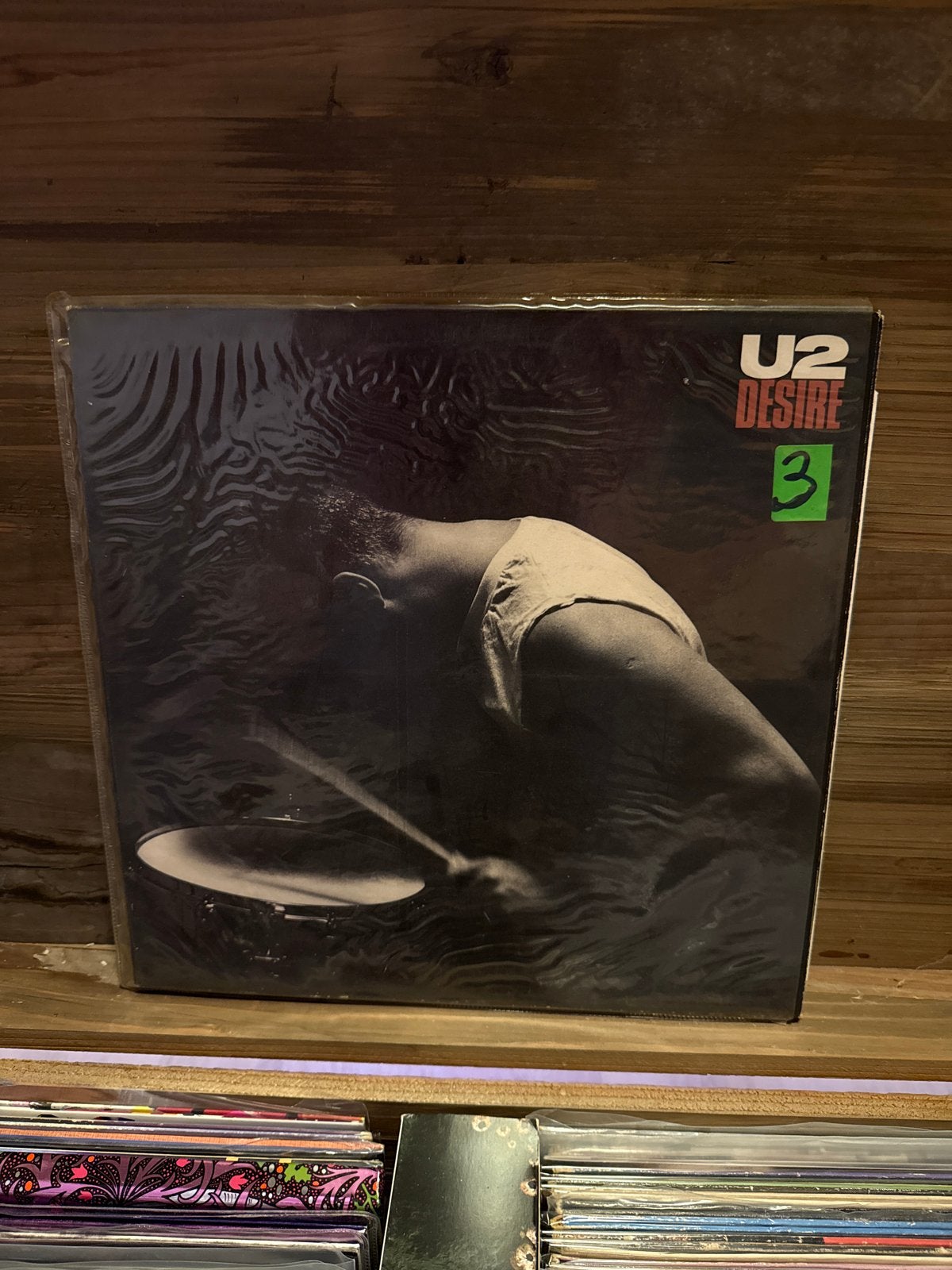 U2 - Desire 3 - Vinyl Single, Ophalen of Verzenden, Zo goed als nieuw, 7 inch