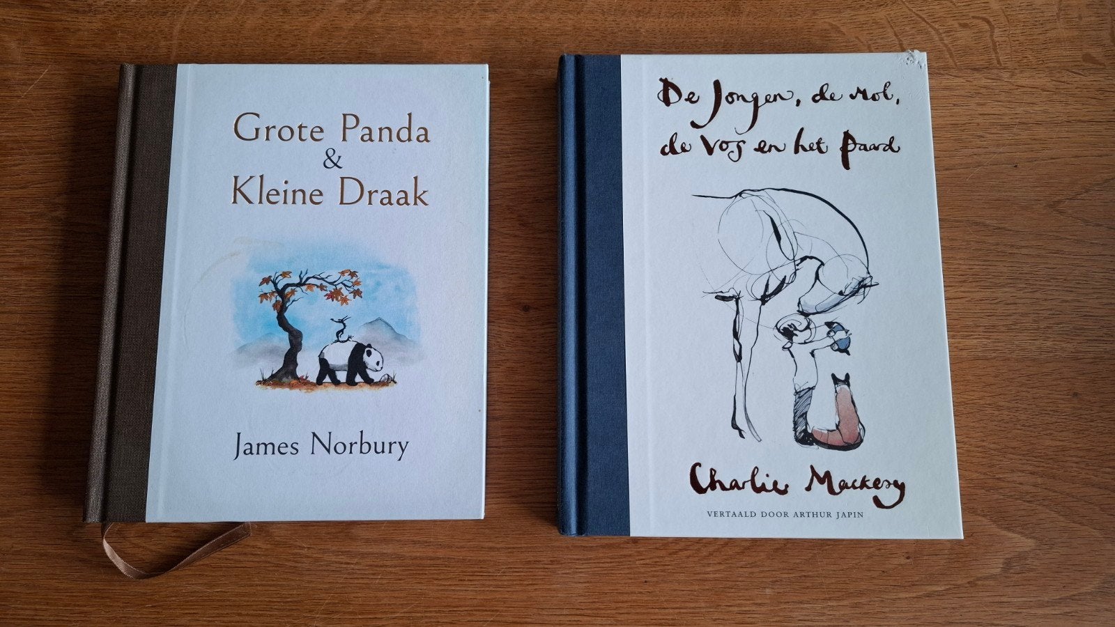 Grote Panda, Kleine Draak/De Jongen, Mol, Vos&Paard, Ophalen, Zo goed als nieuw, Charlie Mackesy, Nederland