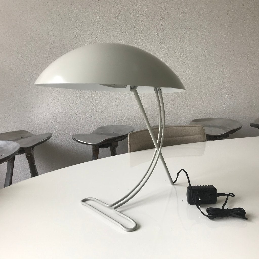 ZGAN Philips Louis Kalff NB100 tafel lamp touch LED Groen, Antiek en Kunst, Ophalen