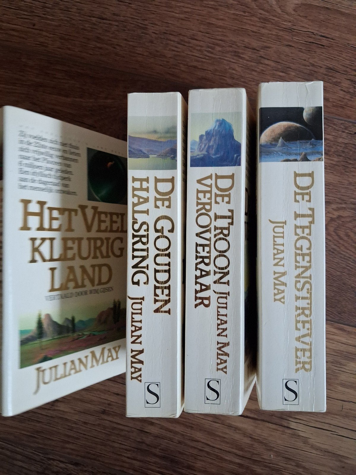 Julian May - Saga van het Pliocene Exil (4 boeken), Ophalen of Verzenden, Gelezen, Julian May