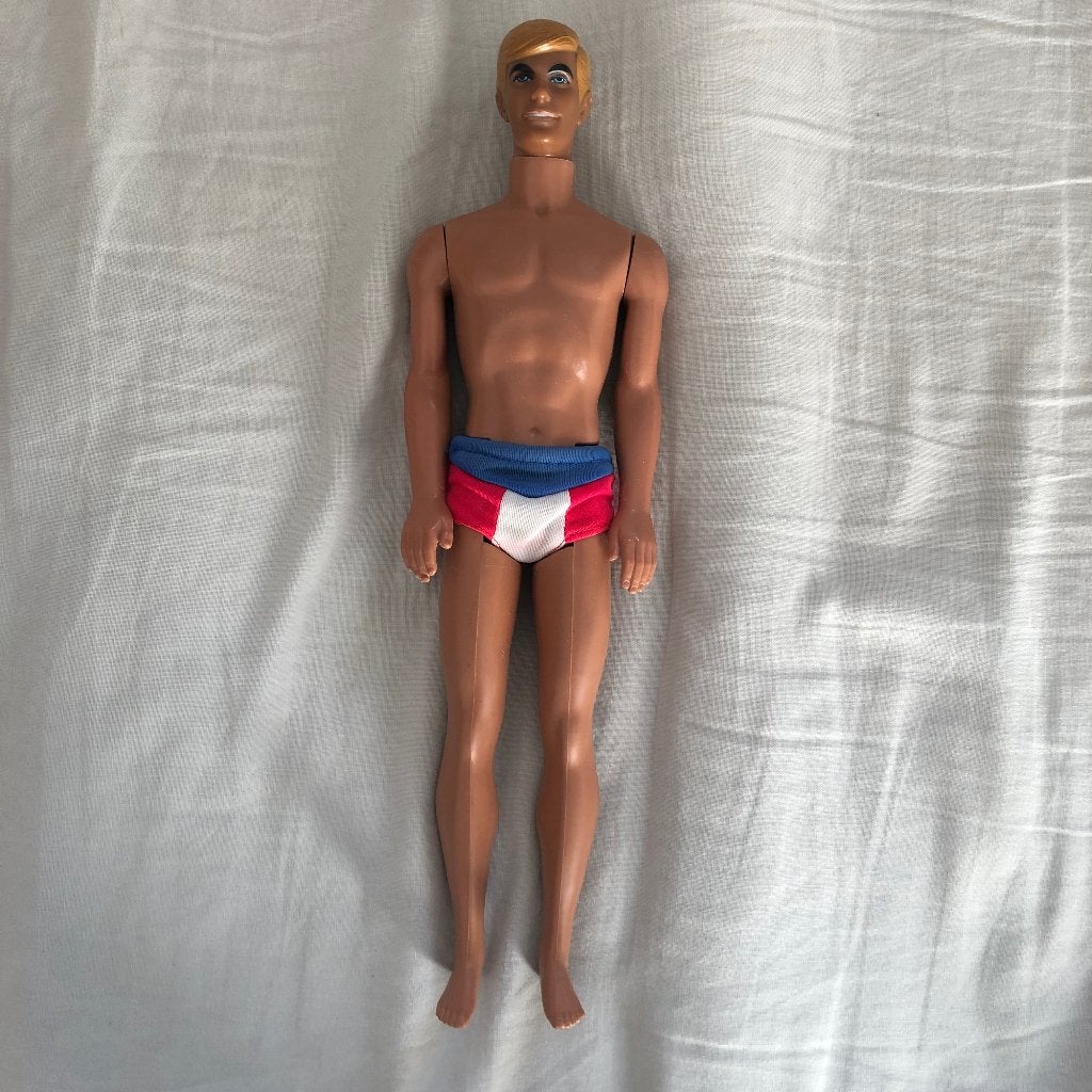 Gold medal Ken pop Mattel 1975, Verzamelen, Ophalen of Verzenden, Zo goed als nieuw, Pop